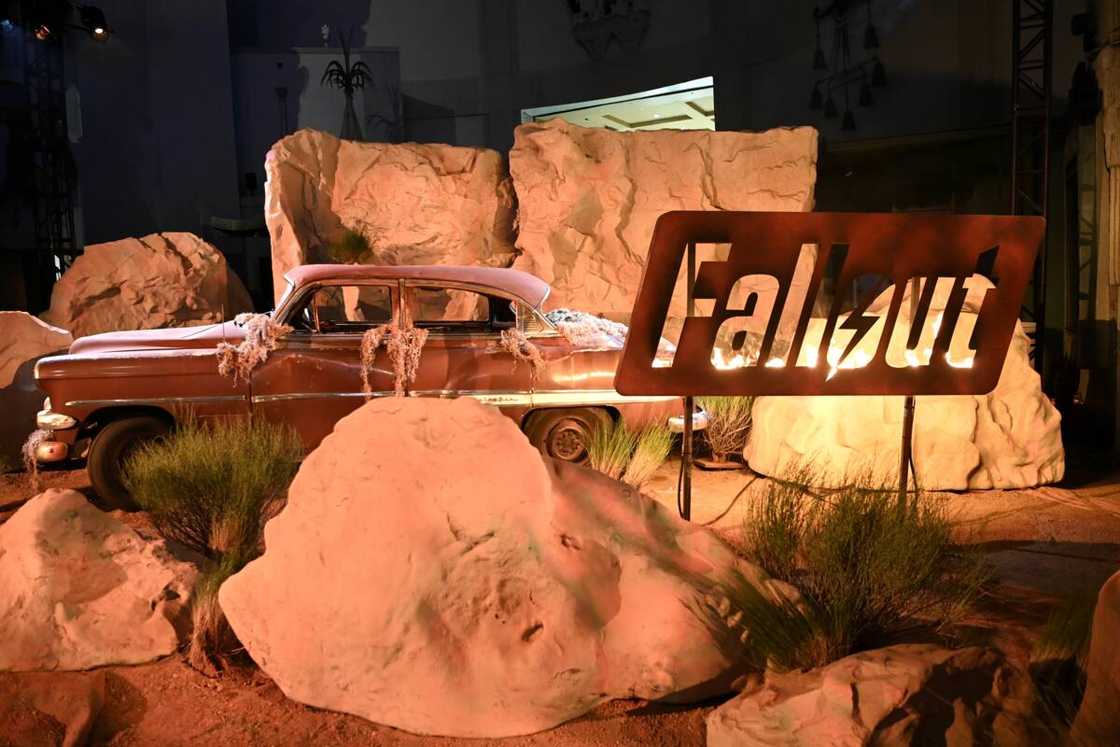 Prime Video's Fallout signage Prime Video's Fallout signage