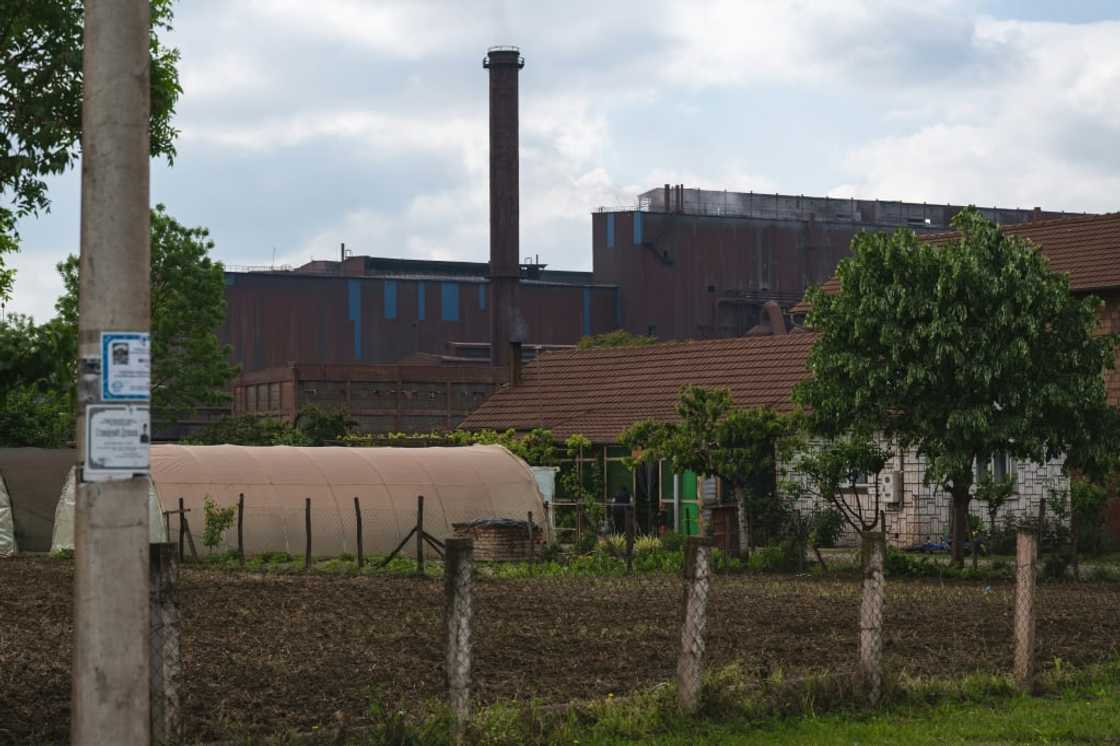 Red dust covers buildings around the Serbia steel plant owned by Chinese company HBIS Red dust covers buildings around the Serbia steel plant owned by Chinese company HBIS