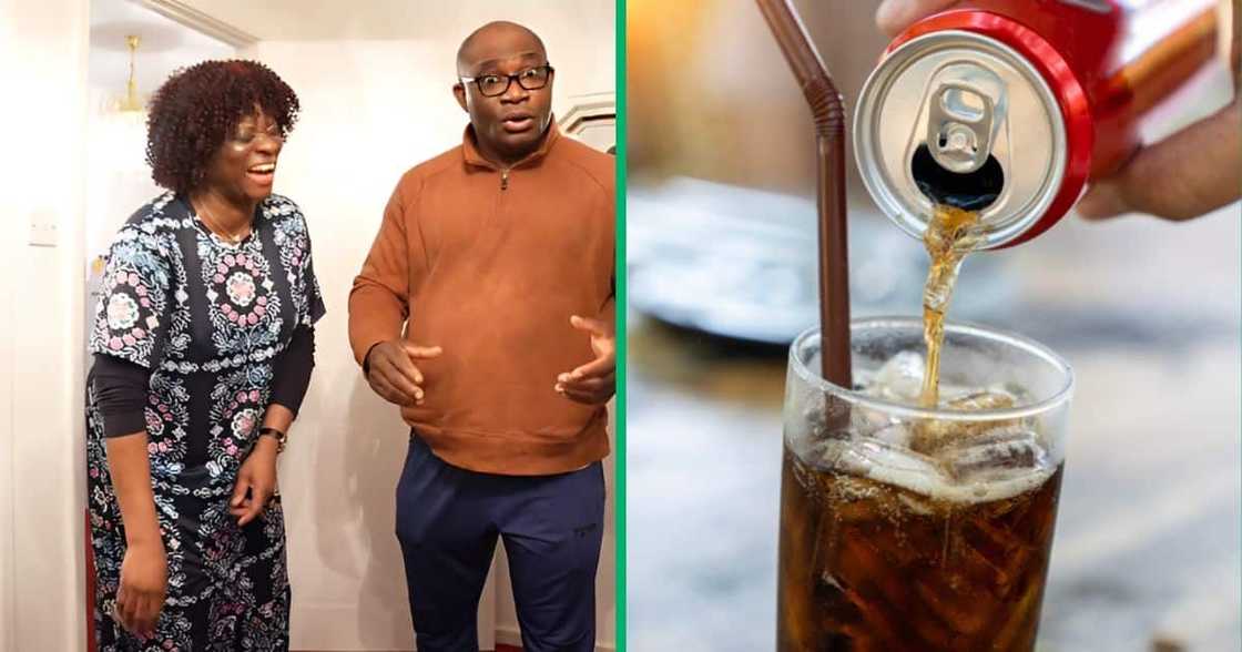 A husband hilariously pranked his wife in a viral TikTok video. A husband hilariously pranked his wife in a viral TikTok video.