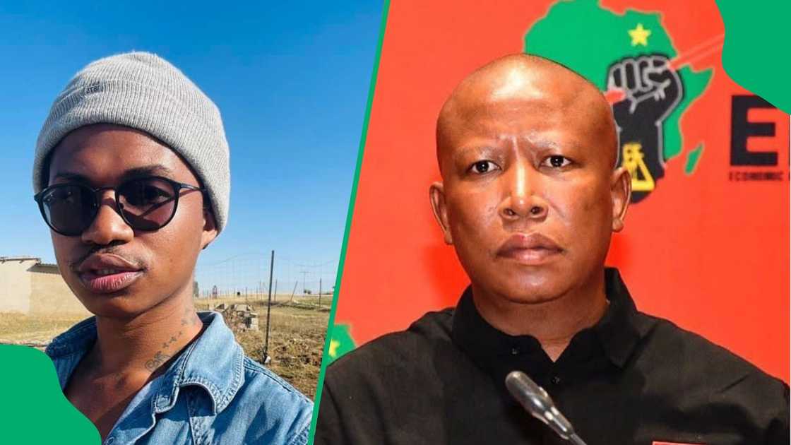 Musa Khawula trolls Julius Malema after court ruling Musa Khawula trolls Julius Malema after court ruling