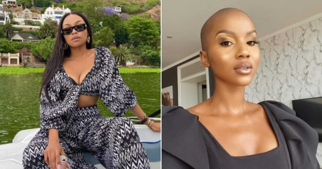 Bonang Matheba shows support to newly crowned Miss SA Shudu Musida Bonang Matheba shows support to newly crowned Miss SA Shudu Musida
