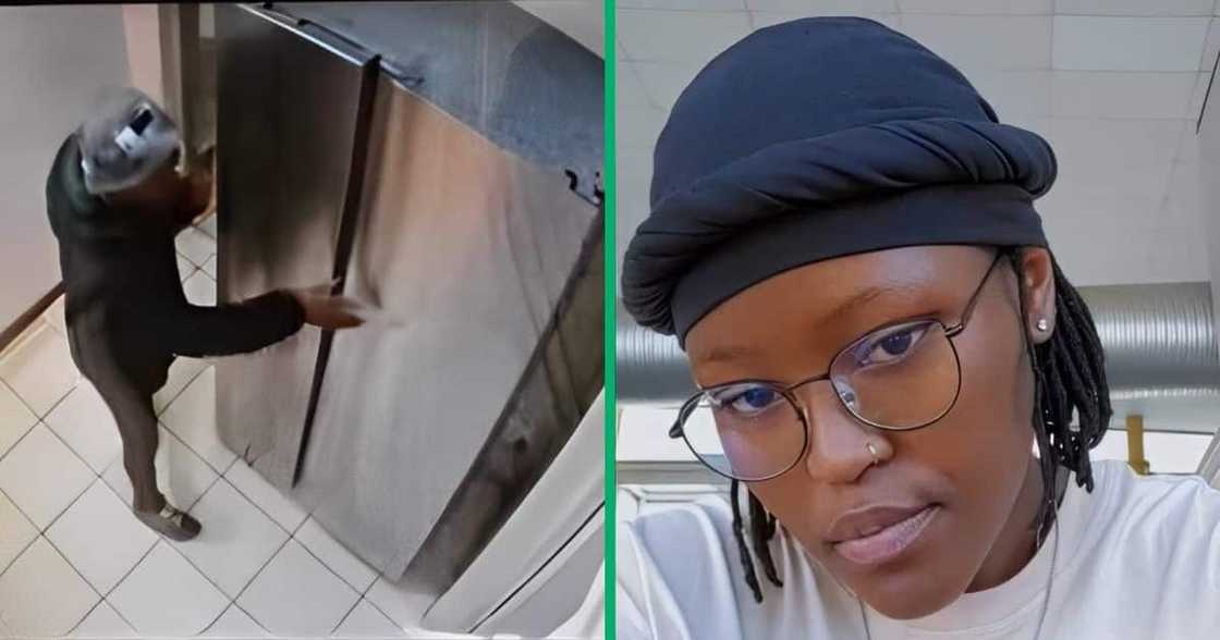 Thief steals food from a fridge and disappoints homeowner. Thief steals food from a fridge and disappoints homeowner.