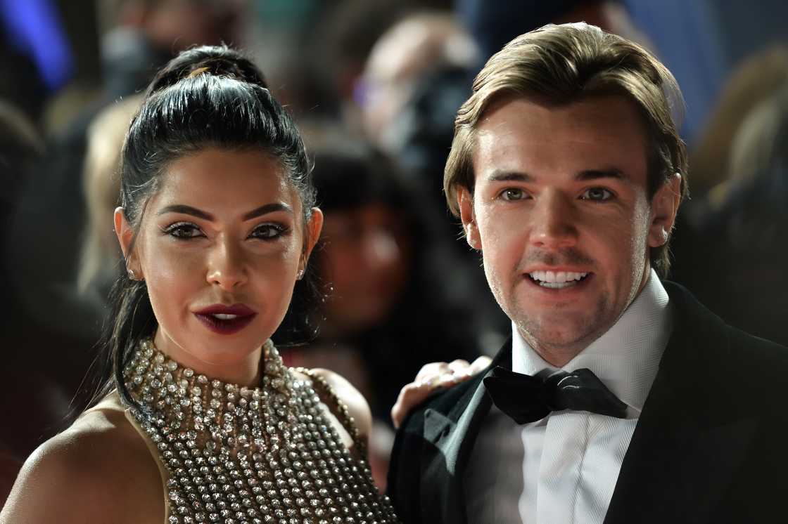Cara De La Hoyde and Nathan Massey in London Cara De La Hoyde and Nathan Massey in London