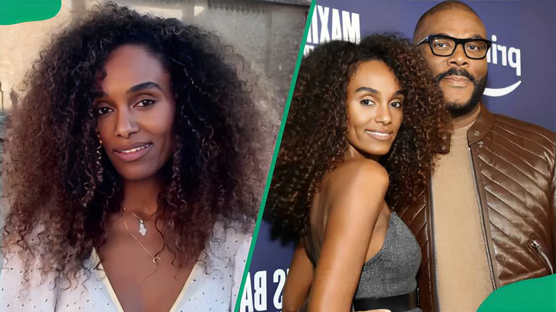 Gelila Bekele and Tyler Perry Gelila Bekele and Tyler Perry