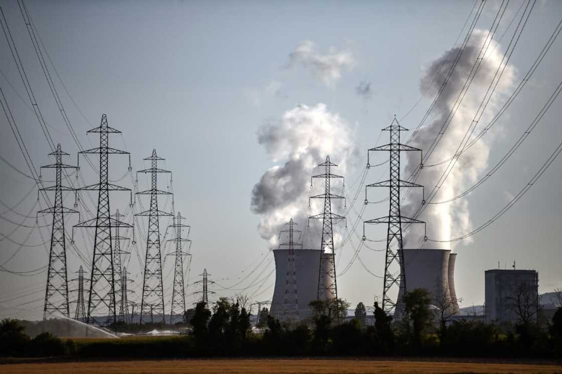 A new energy bill sets targets for renewing France's park of nuclear energy plants but not expanding wind or solar power production A new energy bill sets targets for renewing France's park of nuclear energy plants but not expanding wind or solar power production
