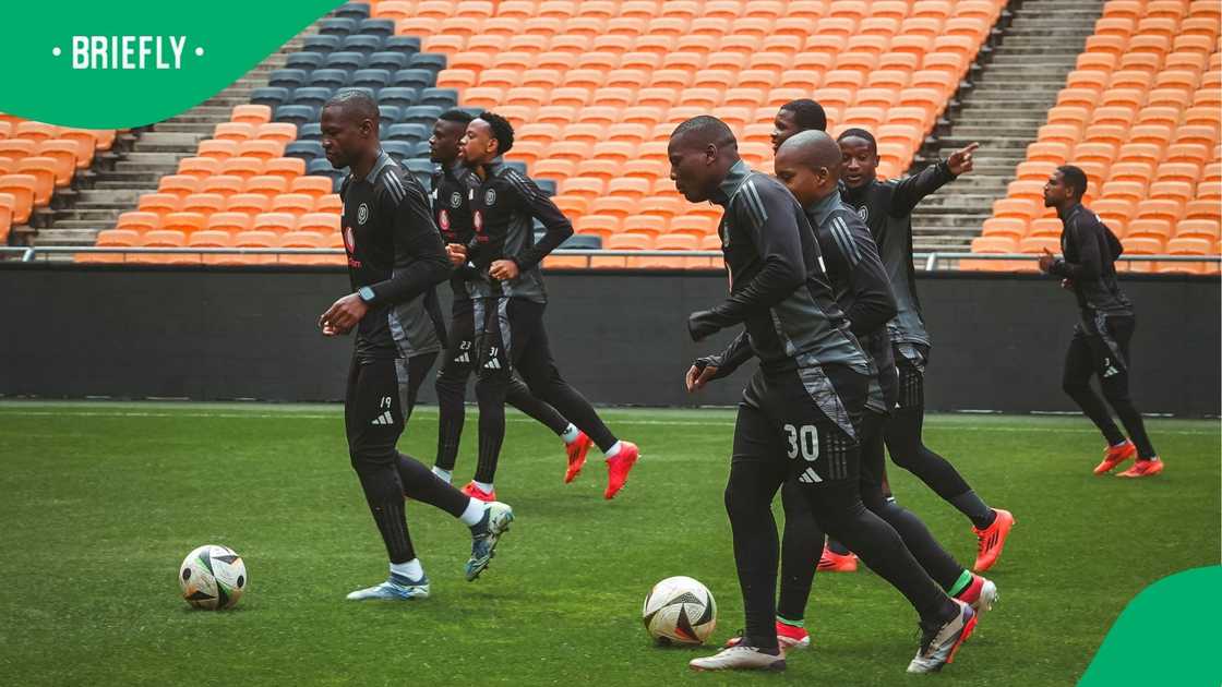 Orlando Pirates prepare for their game against Mamelodi Sundowns this weekend.