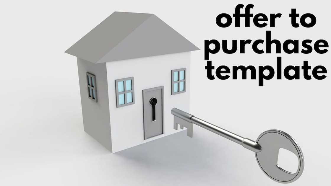 offer to purchase template offer to purchase template