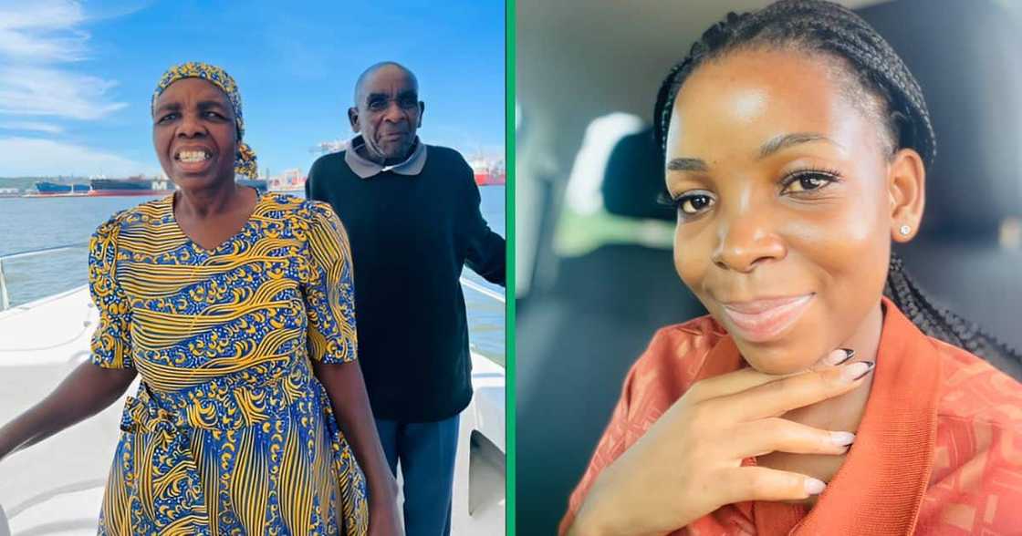 A woman treated her parents to a vacation in Durban A woman treated her parents to a vacation in Durban