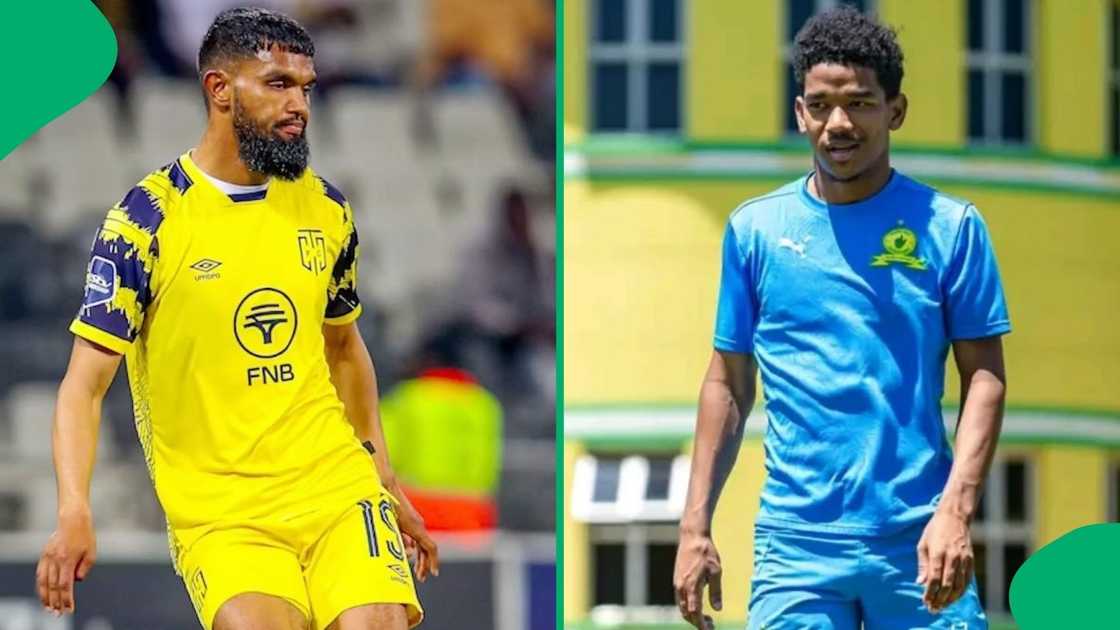 Keanu Cupido and Jayden Adams have both signed for Mamelodi Sundowns. Keanu Cupido and Jayden Adams have both signed for Mamelodi Sundowns.