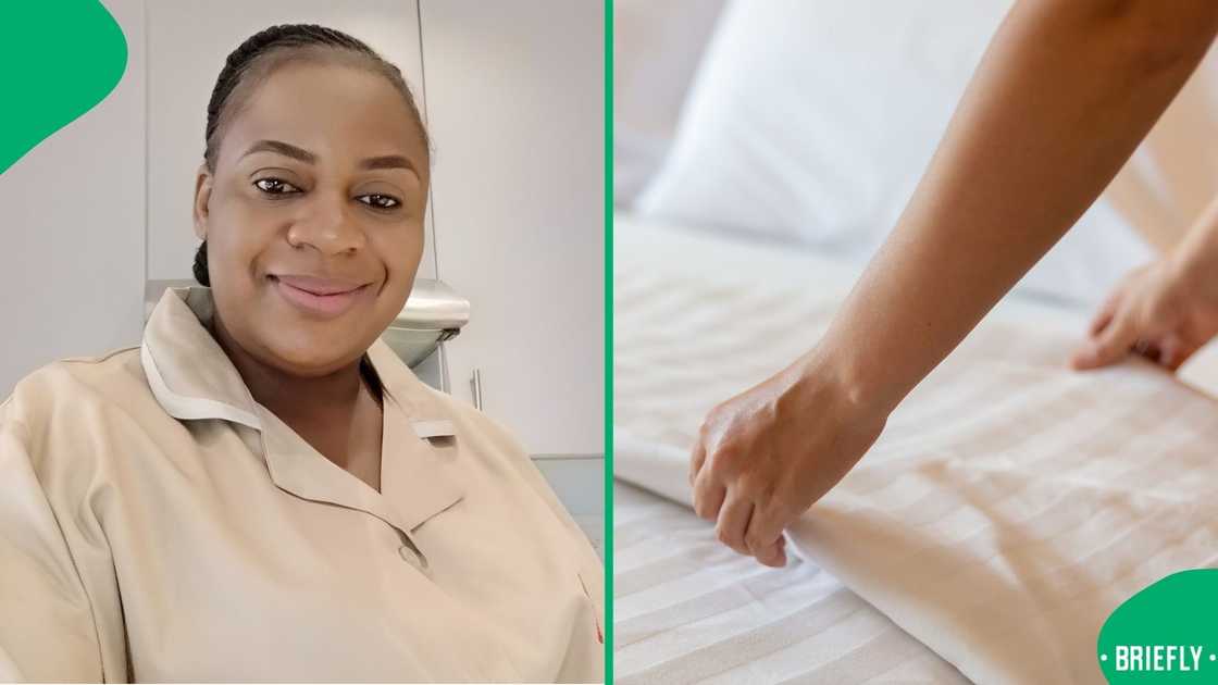 Gogo Mujubheki shared how people can keep their linen white.