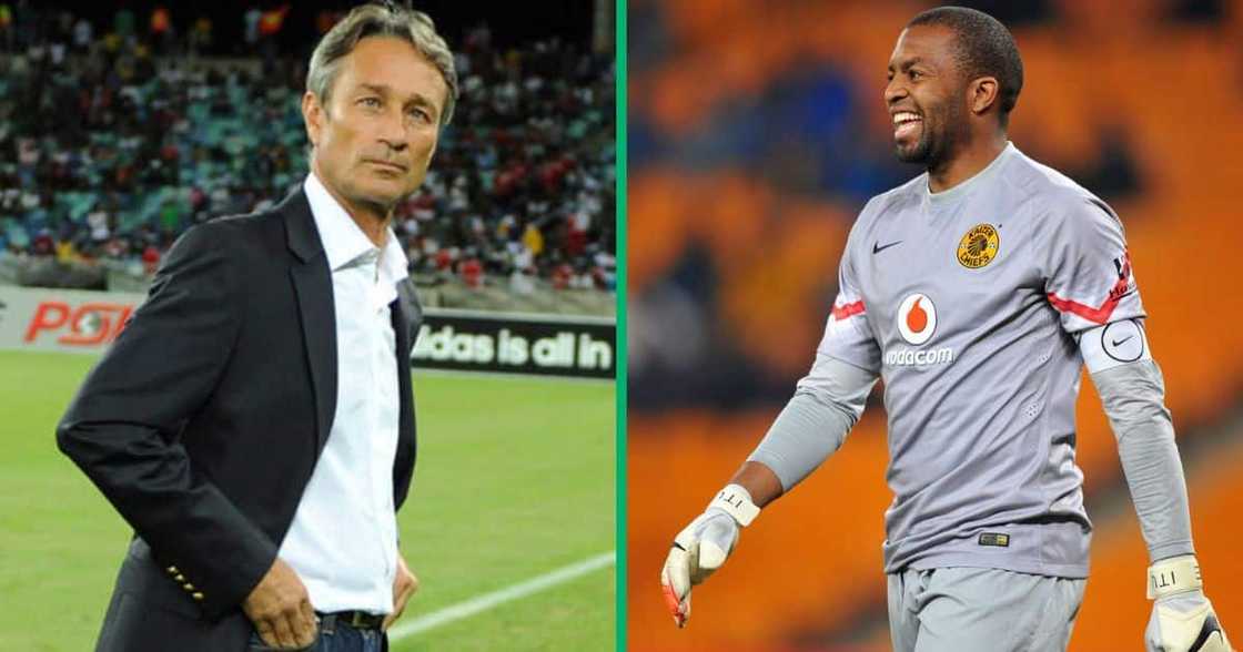 Coach Mushin Ertugral said there was interest in Europe for Itumeleng Khune. Coach Mushin Ertugral said there was interest in Europe for Itumeleng Khune.