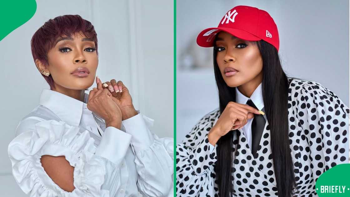 Fans admired Thembi Seete's ageless beauty