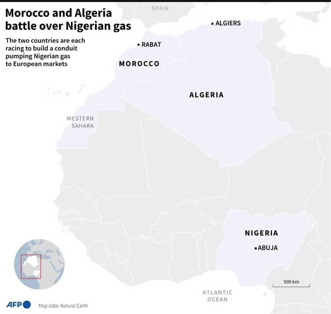 Morocco and Algeria battle over Nigerian gas Morocco and Algeria battle over Nigerian gas