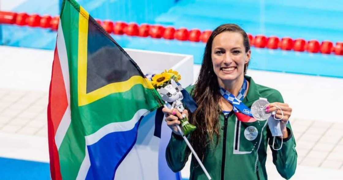 South Africans, Celebrate, Tatjana Schoenmaker, Tokyo Olympics South Africans, Celebrate, Tatjana Schoenmaker, Tokyo Olympics