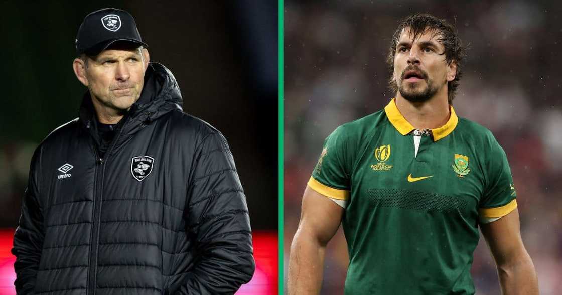 Sharks coach John Plumtree is waiting to discover the extent of Eben Etzebeth's rib injury. Sharks coach John Plumtree is waiting to discover the extent of Eben Etzebeth's rib injury.