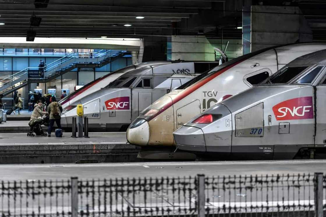 Rail operator SNCF will see 'severe disruptions' with half of train services cancelled, Transport Minister Clement Beaune said