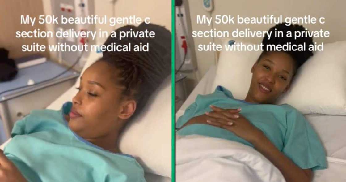 A woman gave birth A woman gave birth