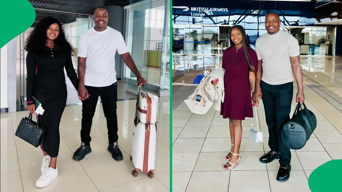 A couple hailing from Zimbabwe shared their first meal in Cape Town. A couple hailing from Zimbabwe shared their first meal in Cape Town.