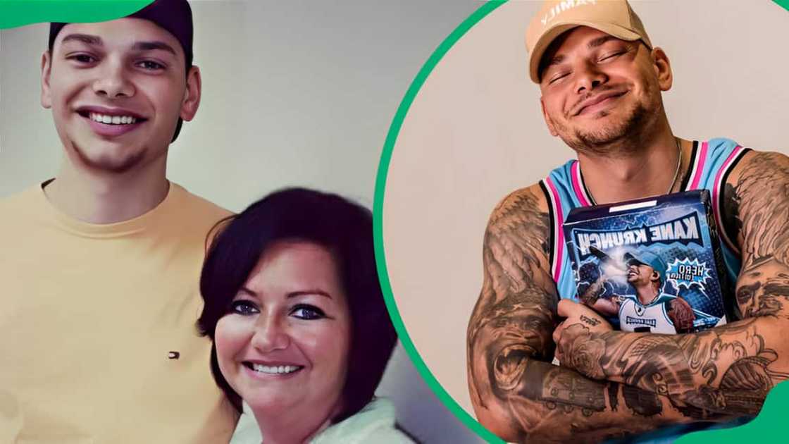 Kane Brown and his mother Tabatha Brown Kane Brown and his mother Tabatha Brown