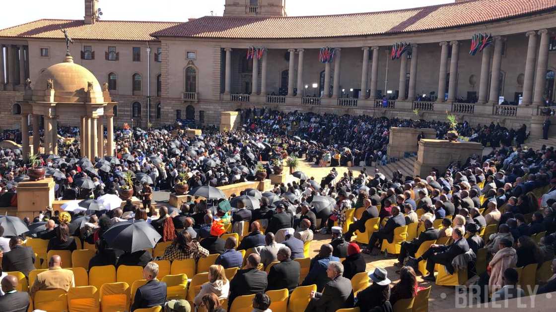 President Cyril Ramaphosa's inauguration on Wednesday, 19 June 2024 at the Union Buildings in Tshwane President Cyril Ramaphosa's inauguration on Wednesday, 19 June 2024 at the Union Buildings in Tshwane