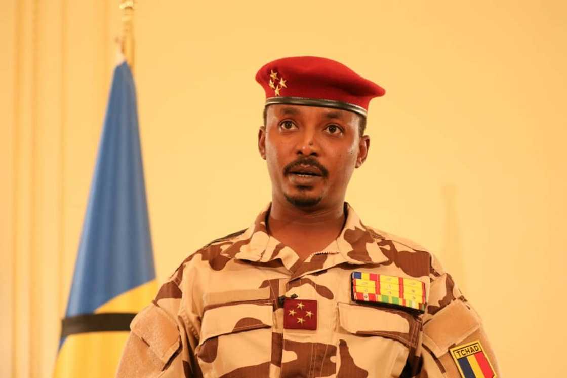 Mahamat Idriss Deby, the head of Chad's ruling junta Mahamat Idriss Deby, the head of Chad's ruling junta