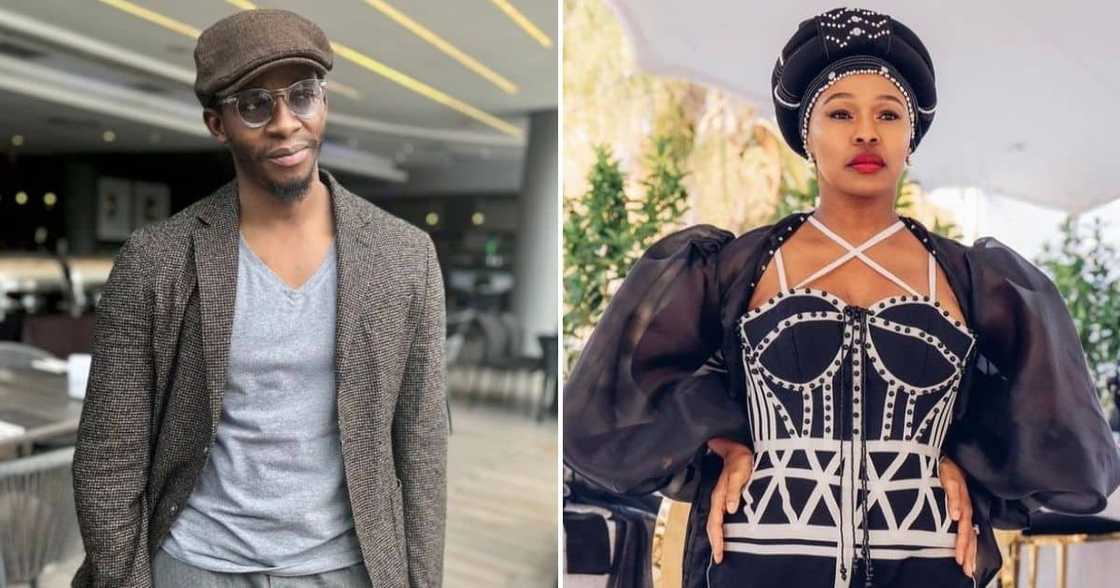 Sindi Dlathu and Lawrence Maleka Sindi Dlathu and Lawrence Maleka