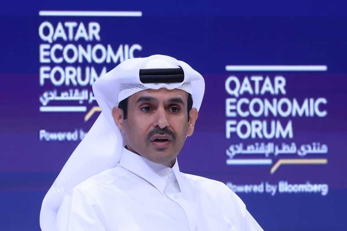 Energy Minister Saad al-Kaabi sets out QatarEnergy's plans to boost LNG production capacity at the Qatar Economic Forum in Doha Energy Minister Saad al-Kaabi sets out QatarEnergy's plans to boost LNG production capacity at the Qatar Economic Forum in Doha