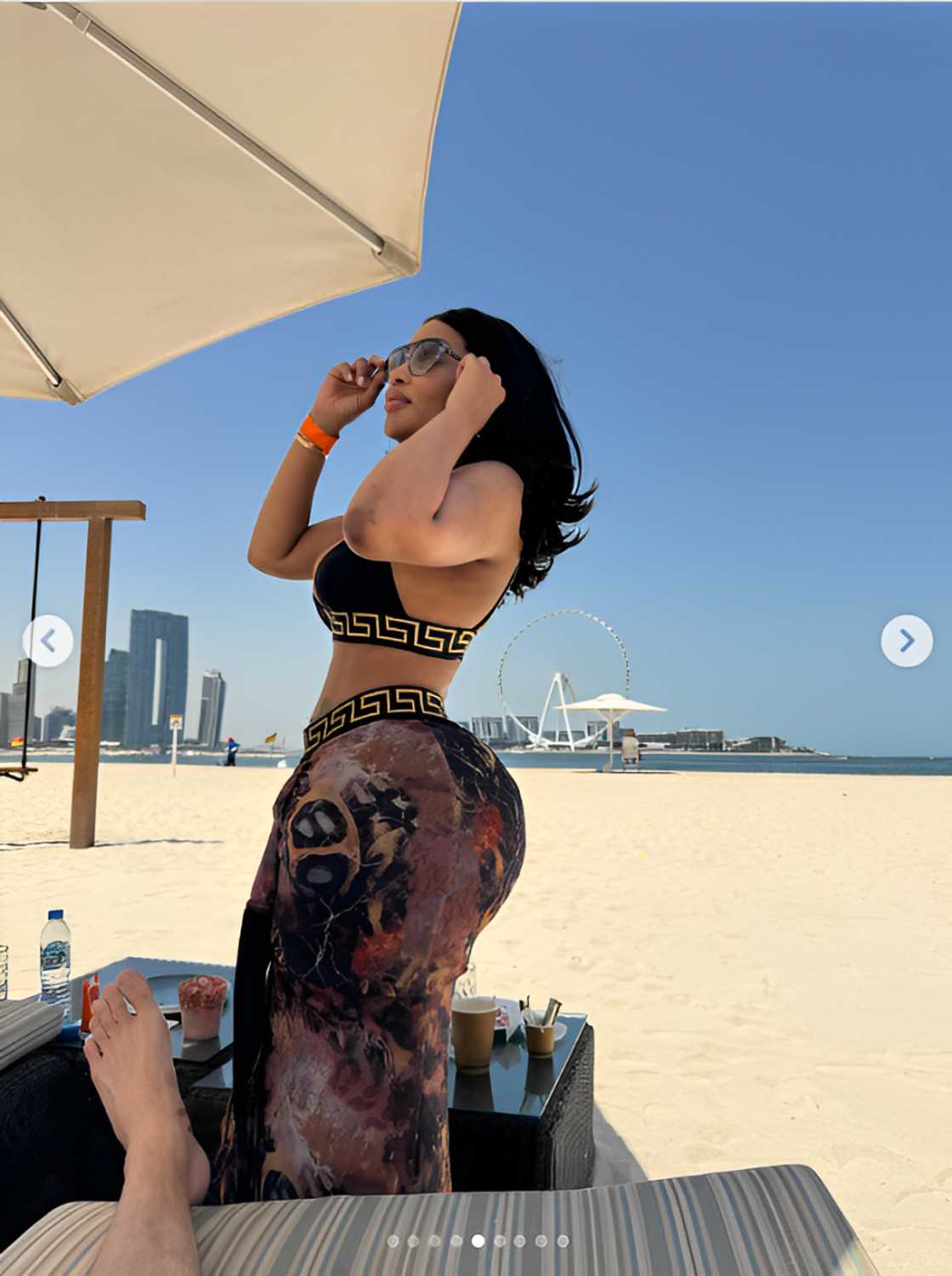 Netizens reacted to Tebogo's mysterious habibi Netizens reacted to Tebogo's mysterious habibi