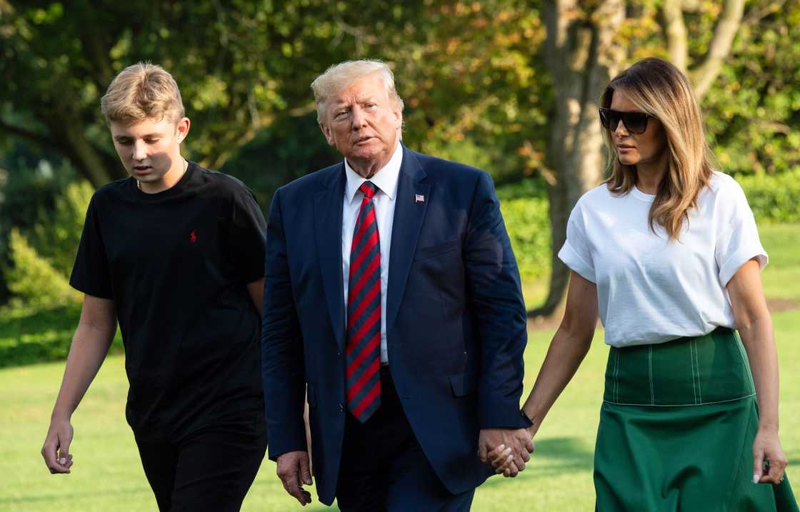 Donald Trump's family at the White House Donald Trump's family at the White House
