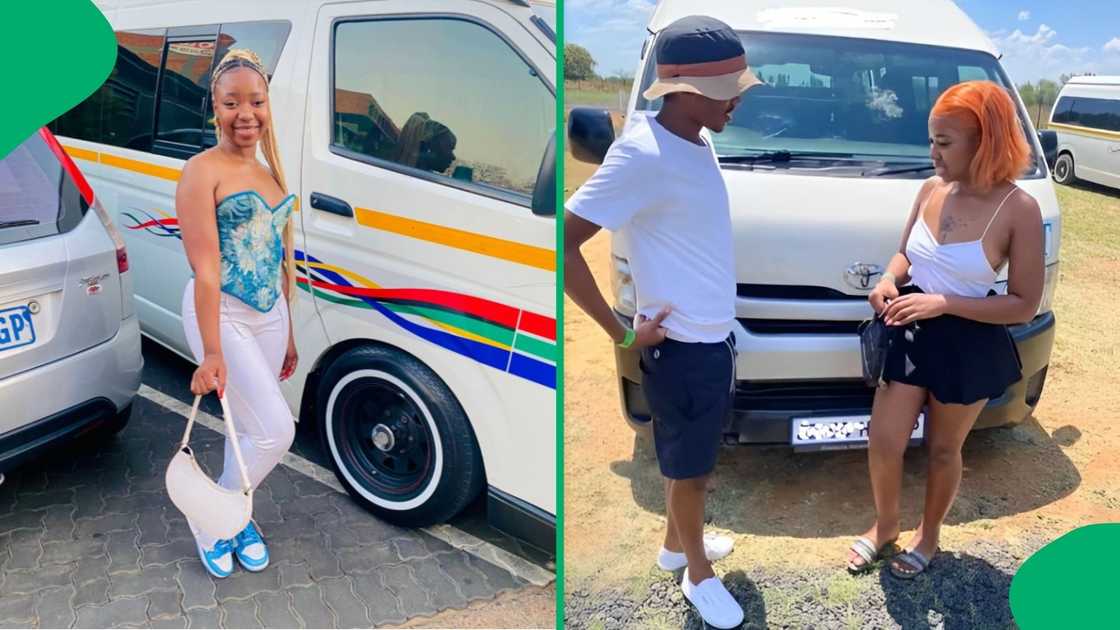 Mzansi shared mixed opinions on a lady's post after showing where her man works