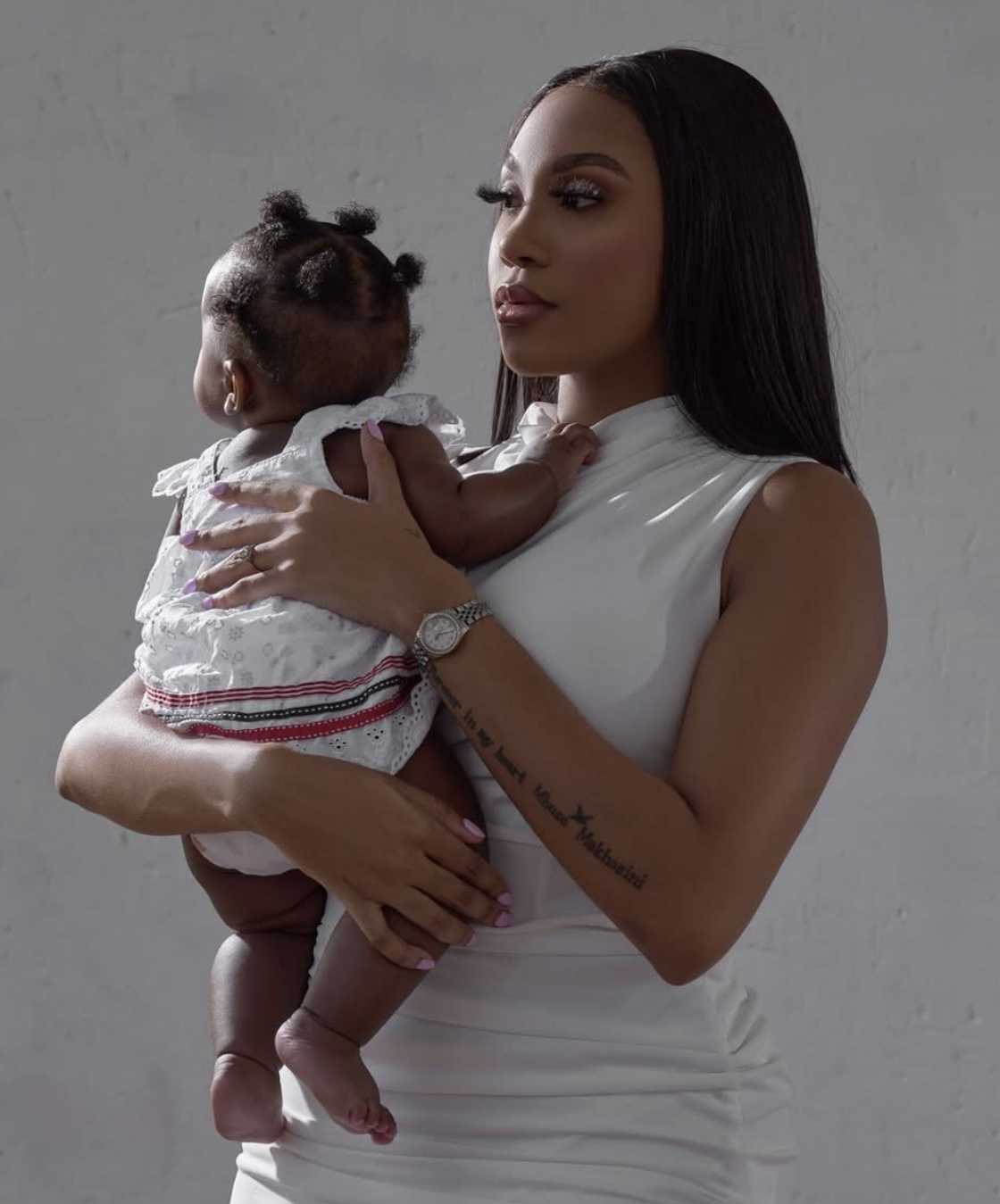 Fans gushed over Tamia Mpisane's daughter Fans gushed over Tamia Mpisane's daughter