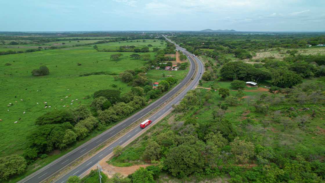 Green tropical landscape in Panama Green tropical landscape in Panama