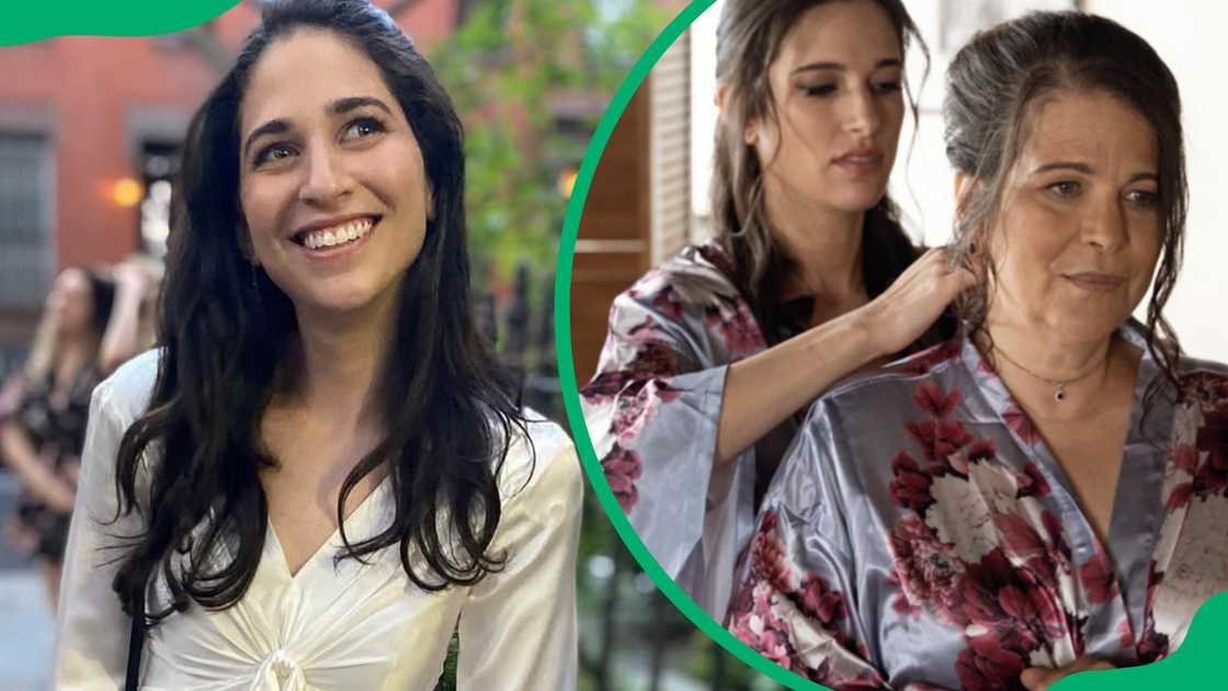 Molly's sister, Annie (L). Their mother, Amy (R)