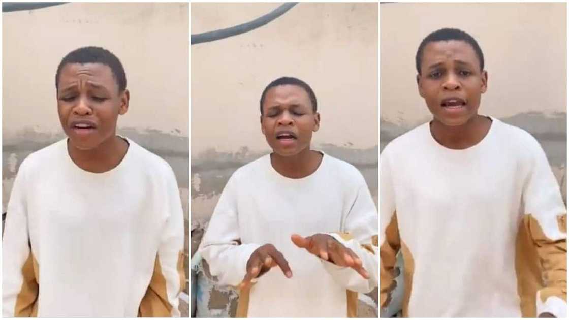 After performing cover of Wizkid’s track, young man wows Nigerians again, dedicate new song to women