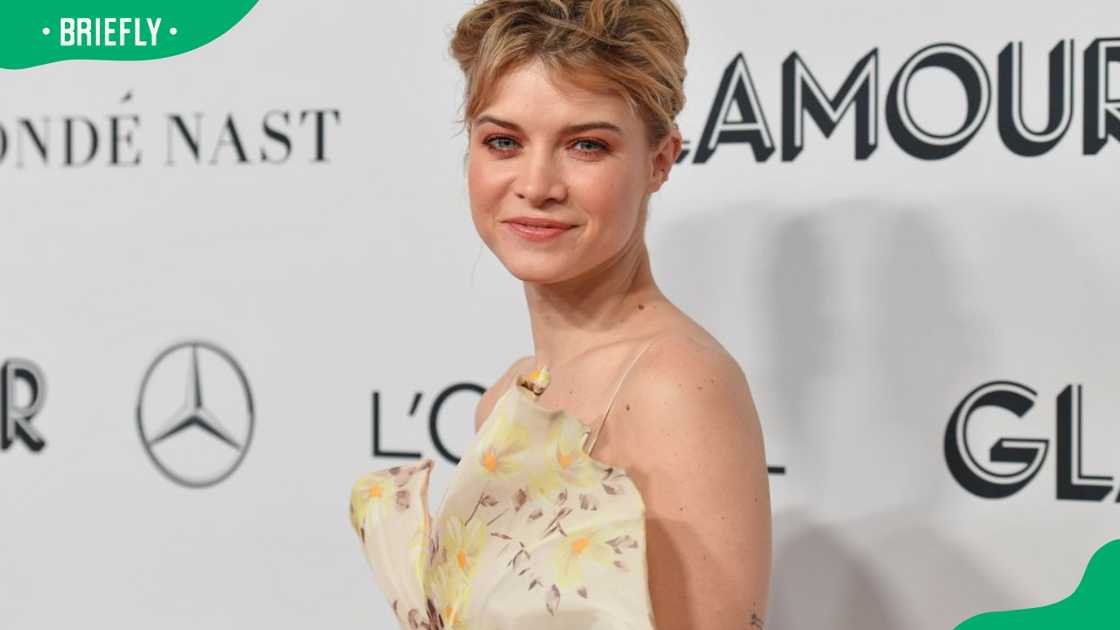 Sarah Jones during the 2019 Glamour Women Of The Year Awards at Alice Tully Hall, Lincoln Centre Sarah Jones during the 2019 Glamour Women Of The Year Awards at Alice Tully Hall, Lincoln Centre