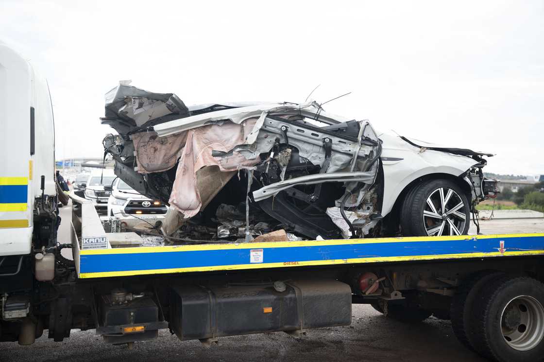 The car which the three constables travelled in was found in the Hennops River