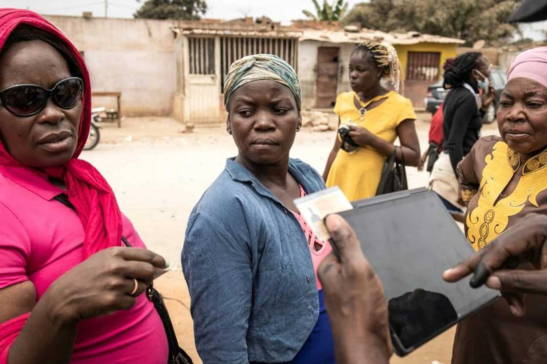 There are 13,200 polling stations across the vast southern African country