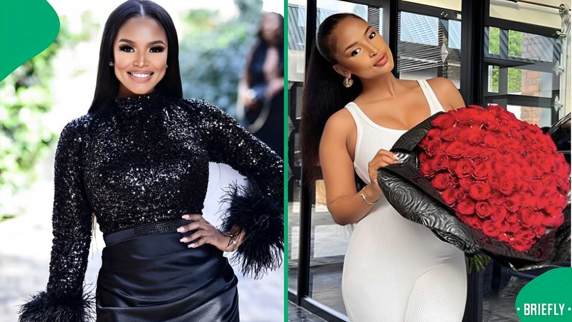 Ayanda Thabethe is still celebrating her engagement