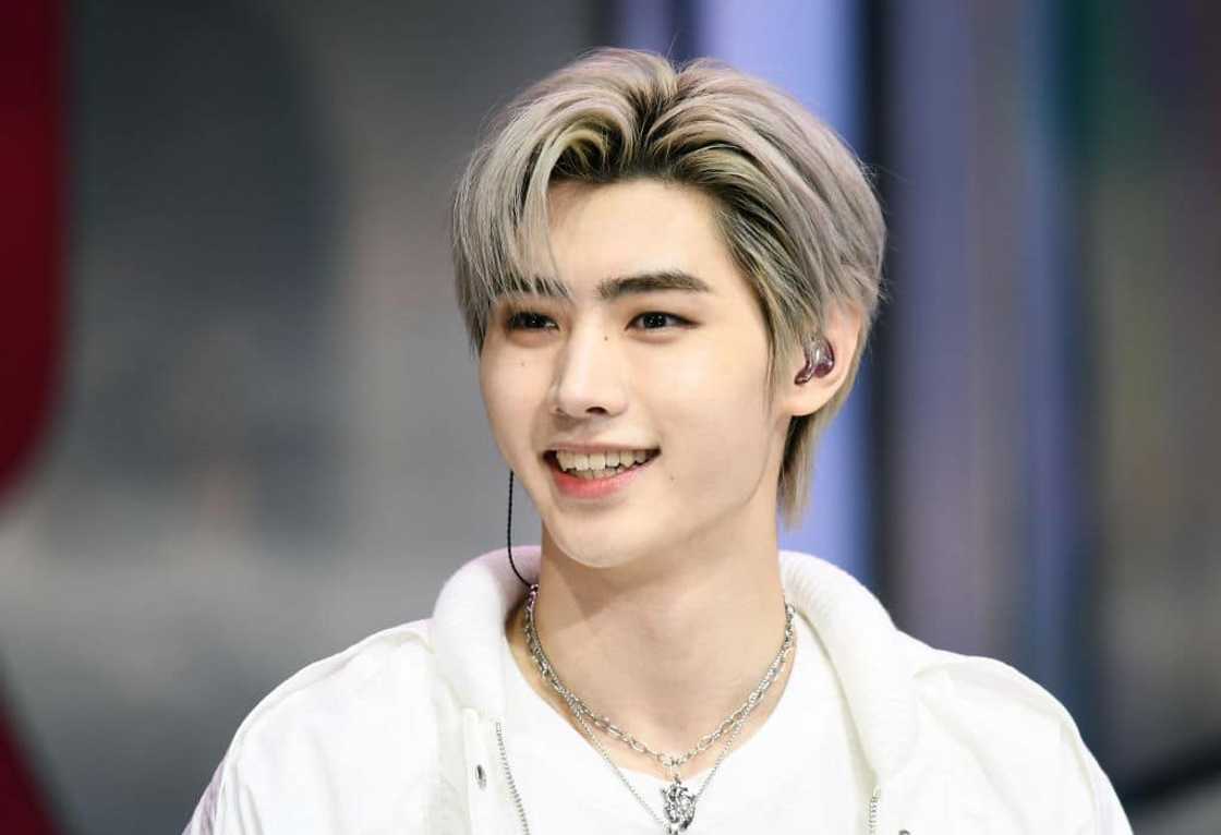 Sunghoon of ENHYPEN at ENHYPEN's first repackage album Sunghoon of ENHYPEN at ENHYPEN's first repackage album