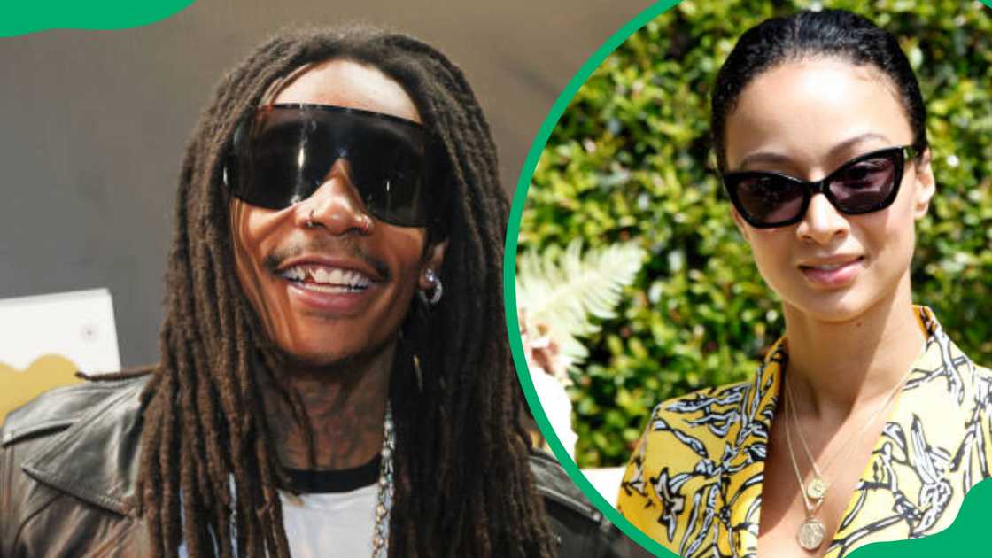 Wiz Khalifa and Draya Michele Wiz Khalifa and Draya Michele
