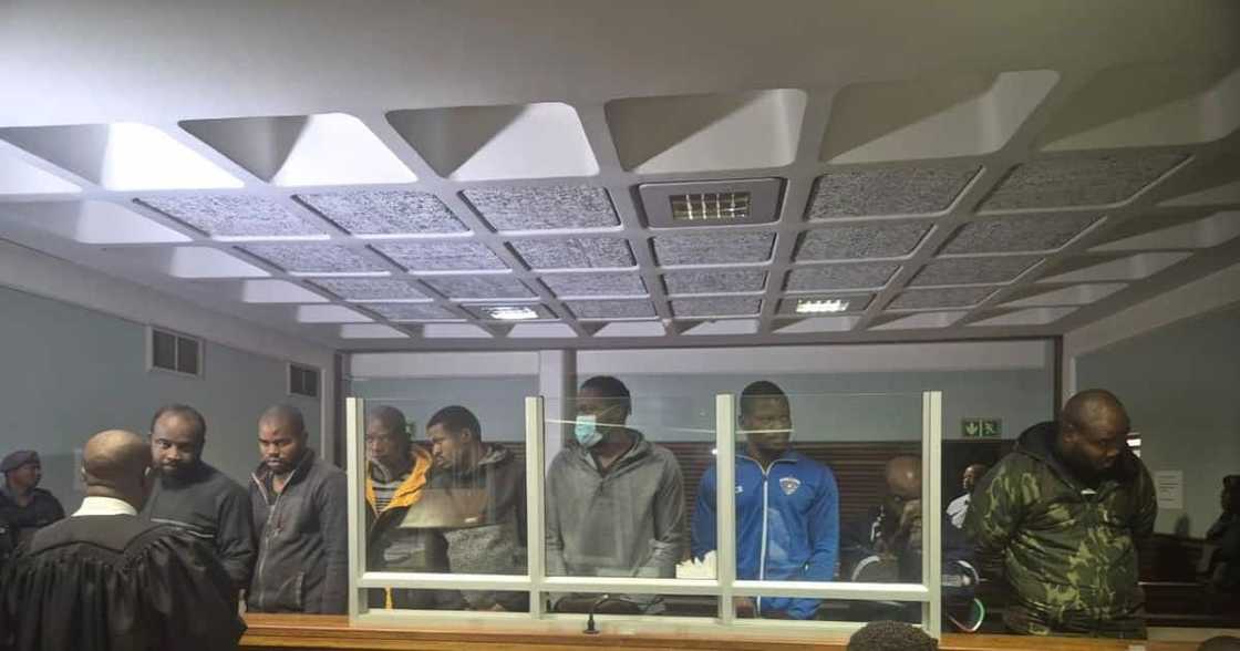 Eight Nigerians who 'attacked' police were denied bail Eight Nigerians who 'attacked' police were denied bail