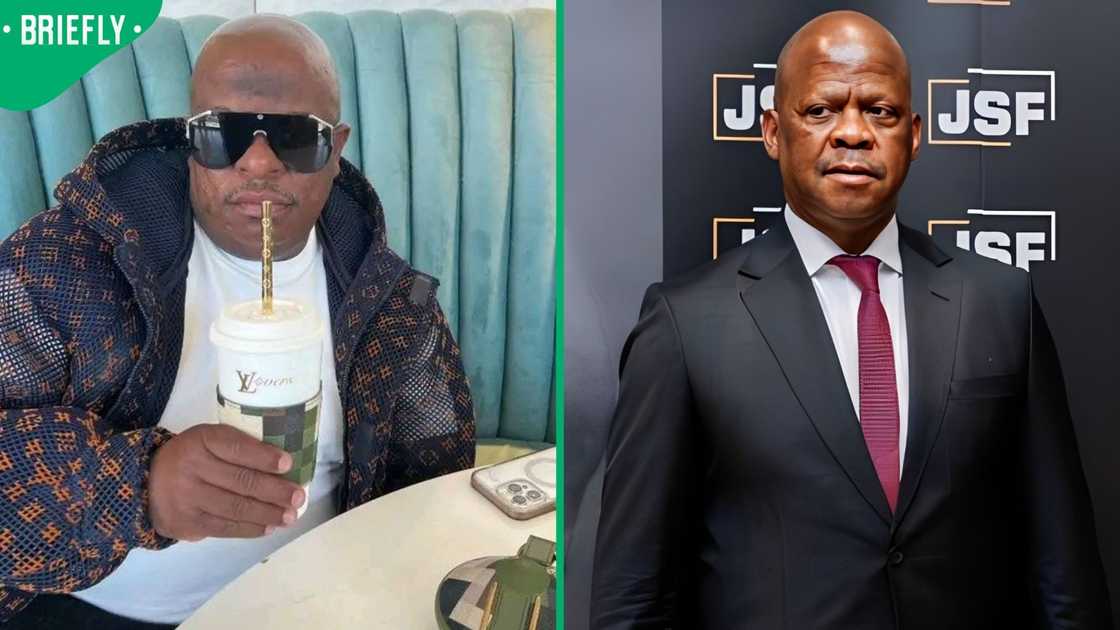 Bafana Sindane and Joe Sibanyoni were seen partying