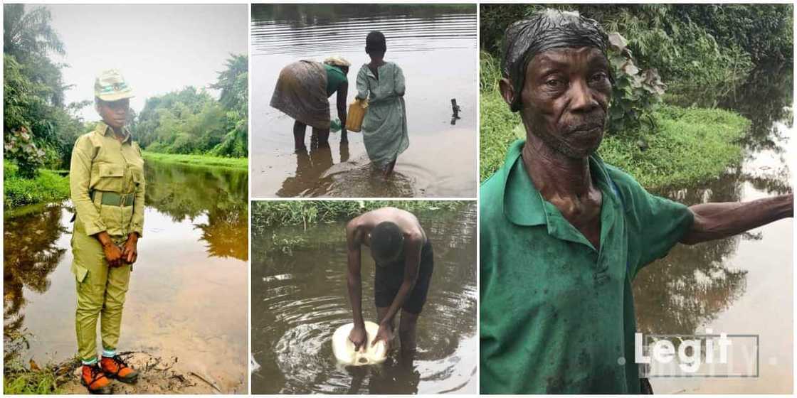 20-year-old corps member set to build free borehole for poor villagers so they'd stop drinking dirty water 20-year-old corps member set to build free borehole for poor villagers so they'd stop drinking dirty water