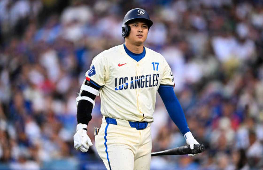 Shohei Ohtani in Los Angeles, California