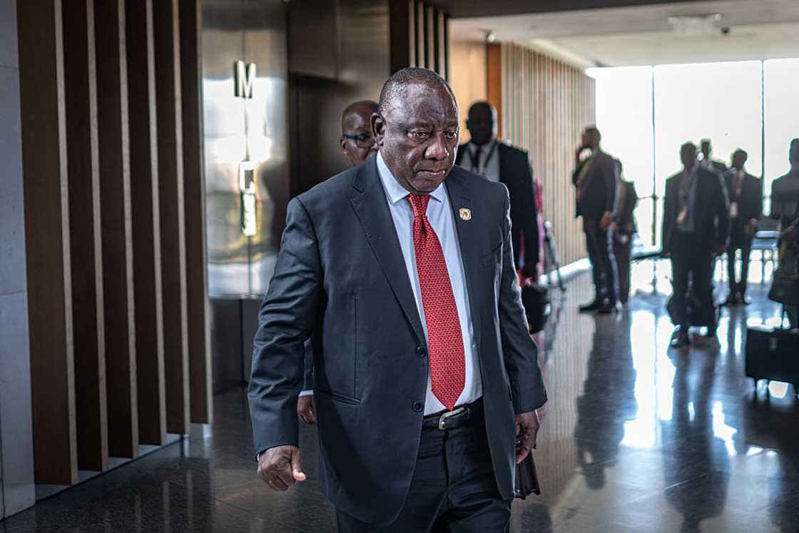 President Cyril Ramaphosa conveyed his condolences after eight people died following the collapse of a building in Johannesburg President Cyril Ramaphosa conveyed his condolences after eight people died following the collapse of a building in Johannesburg