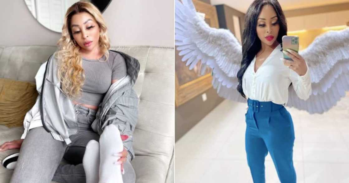 Khanyi Mbau flaunts her man on social media: "Shona men are amazing" Khanyi Mbau flaunts her man on social media: "Shona men are amazing"