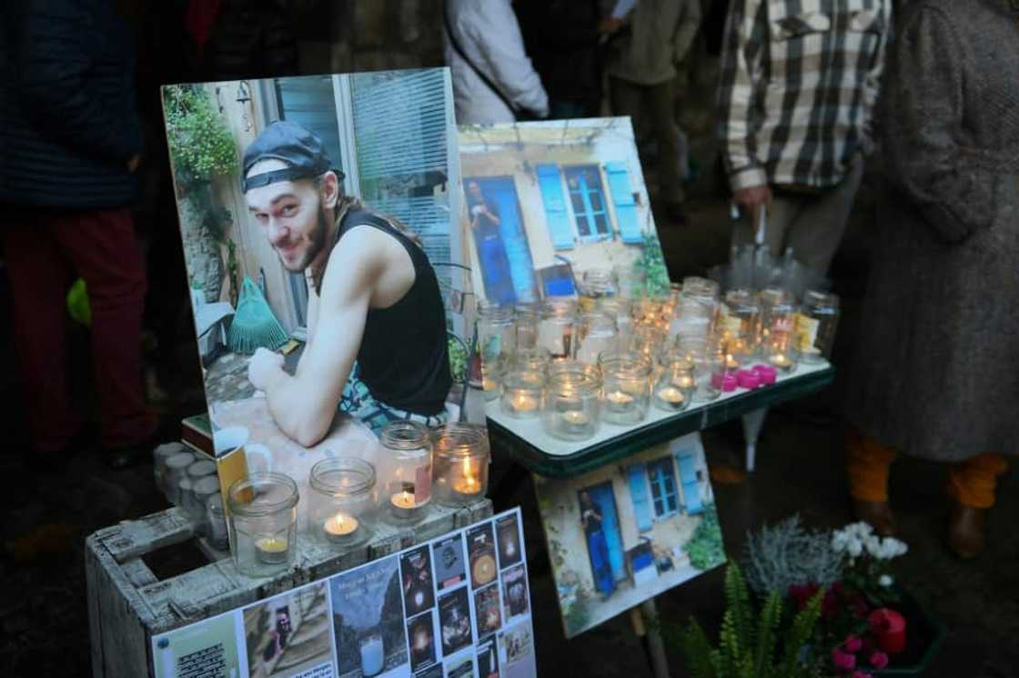 Morgan Keane was shot while cutting wood outside his home Morgan Keane was shot while cutting wood outside his home