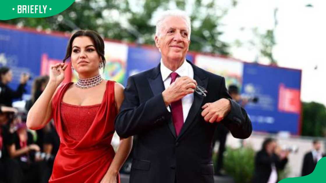 Piero Ferrari and his wife Romina Gingasu Piero Ferrari and his wife Romina Gingasu