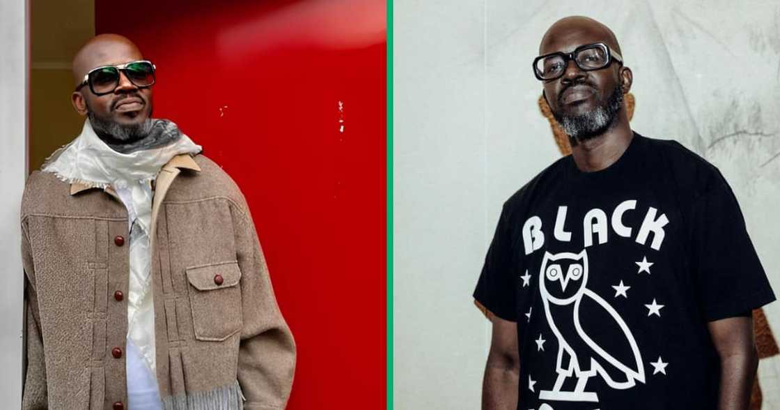 Black Coffee was spotted at an unknown church recently. Black Coffee was spotted at an unknown church recently.