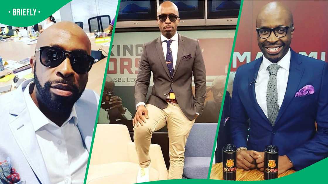 DJ Sbu with a shaven head DJ Sbu with a shaven head